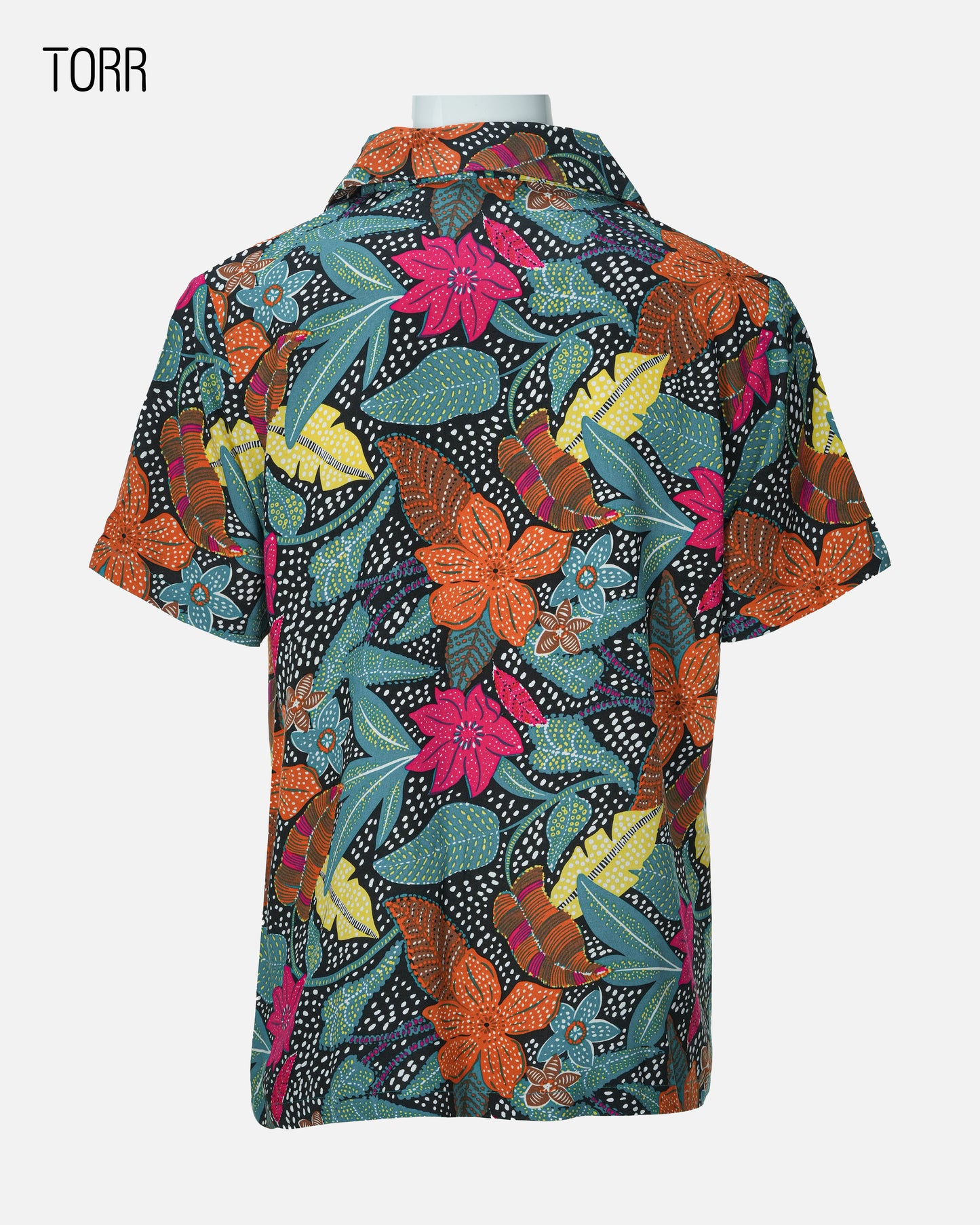 Women's Crop Top | Black Teal AOP