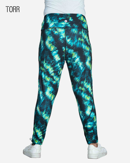 Women's Leggings | Green Aop