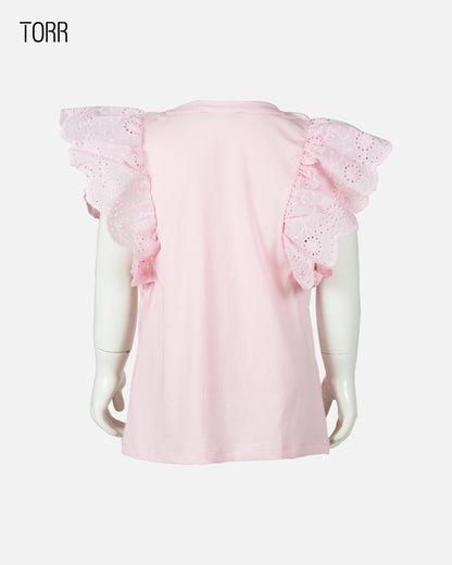 Girls S/S T-Shirt  | Light Pink