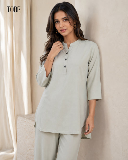 Women's Co-Ord Set | Feather grey