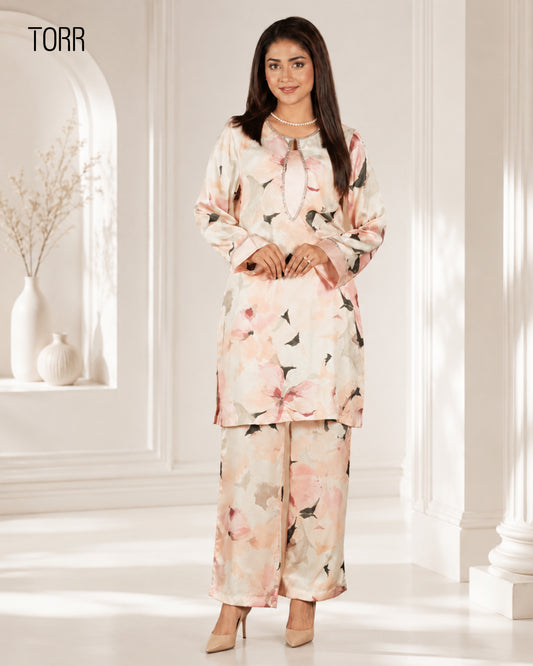 Women's Co-Ord Set | Peach
