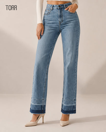 Women's Denim Pant | Sky Blue