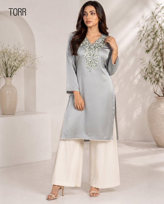 Ethnic Wear (01 Piece Kurti) | Silver