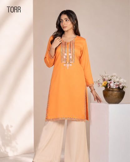 Ethnic Wear (01 Piece Kurti) | Tangerine