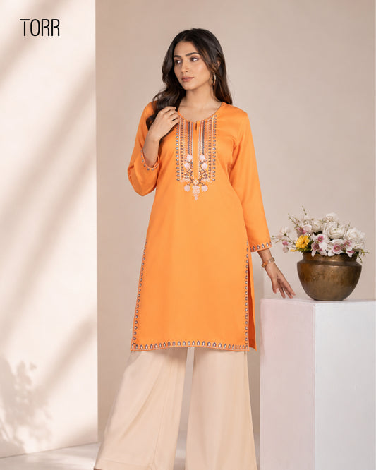 Ethnic Wear (01 Piece Kurti) | Tangerine