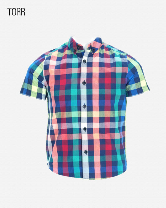 Boys Shirt  | Multi Check