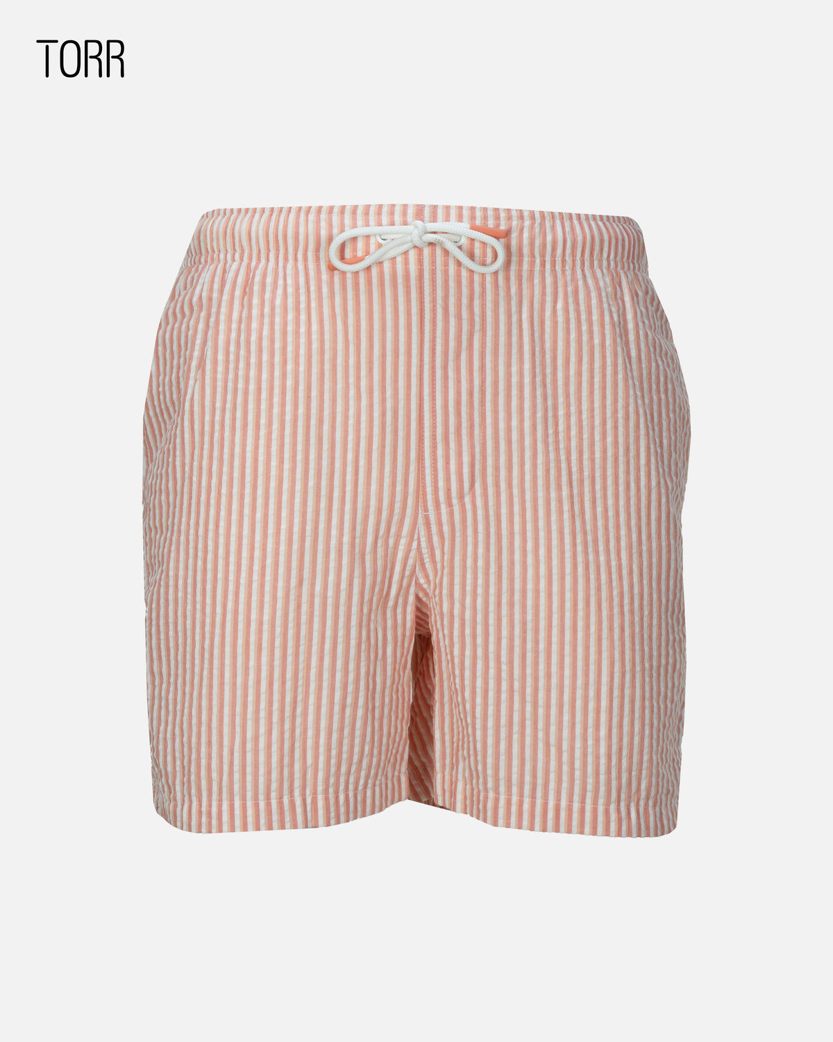 Mens Shorts |Coral Stripe