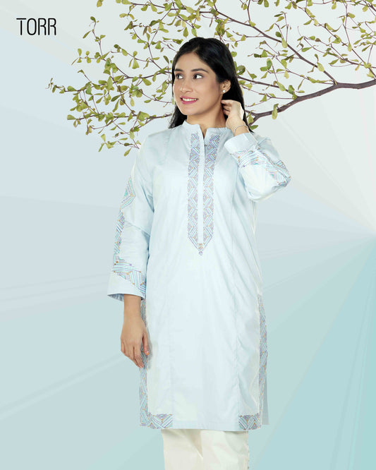 Ethnic Wear (01 Piece Kurti) | Light Sky