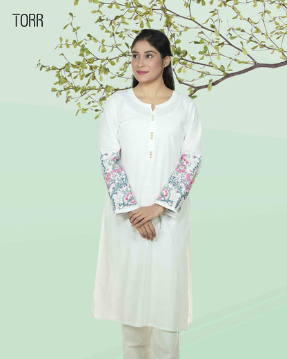 Ethnic Wear (01 Piece Kurti) | WHITE