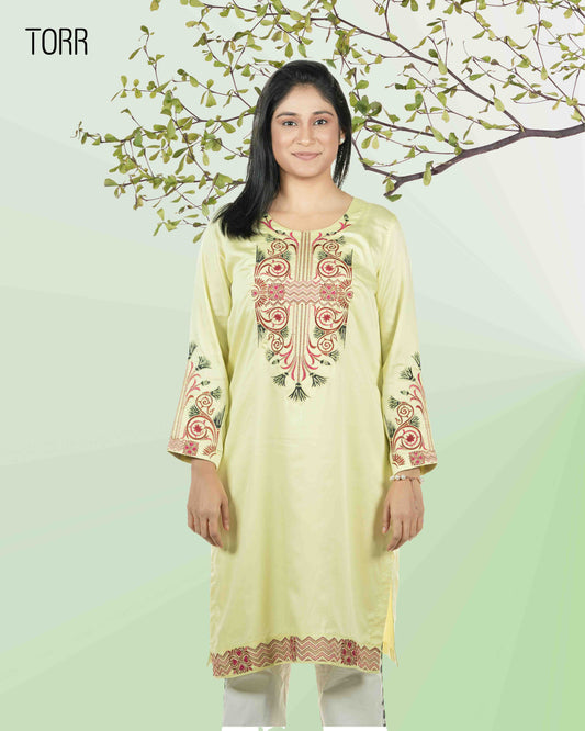 Ethnic Wear (01 Piece Kurti) | Lime