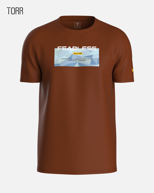 Men's Activewear T-shirt | Rust