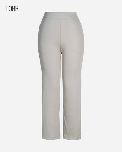 Women’s Wide Leg Pant | Beige