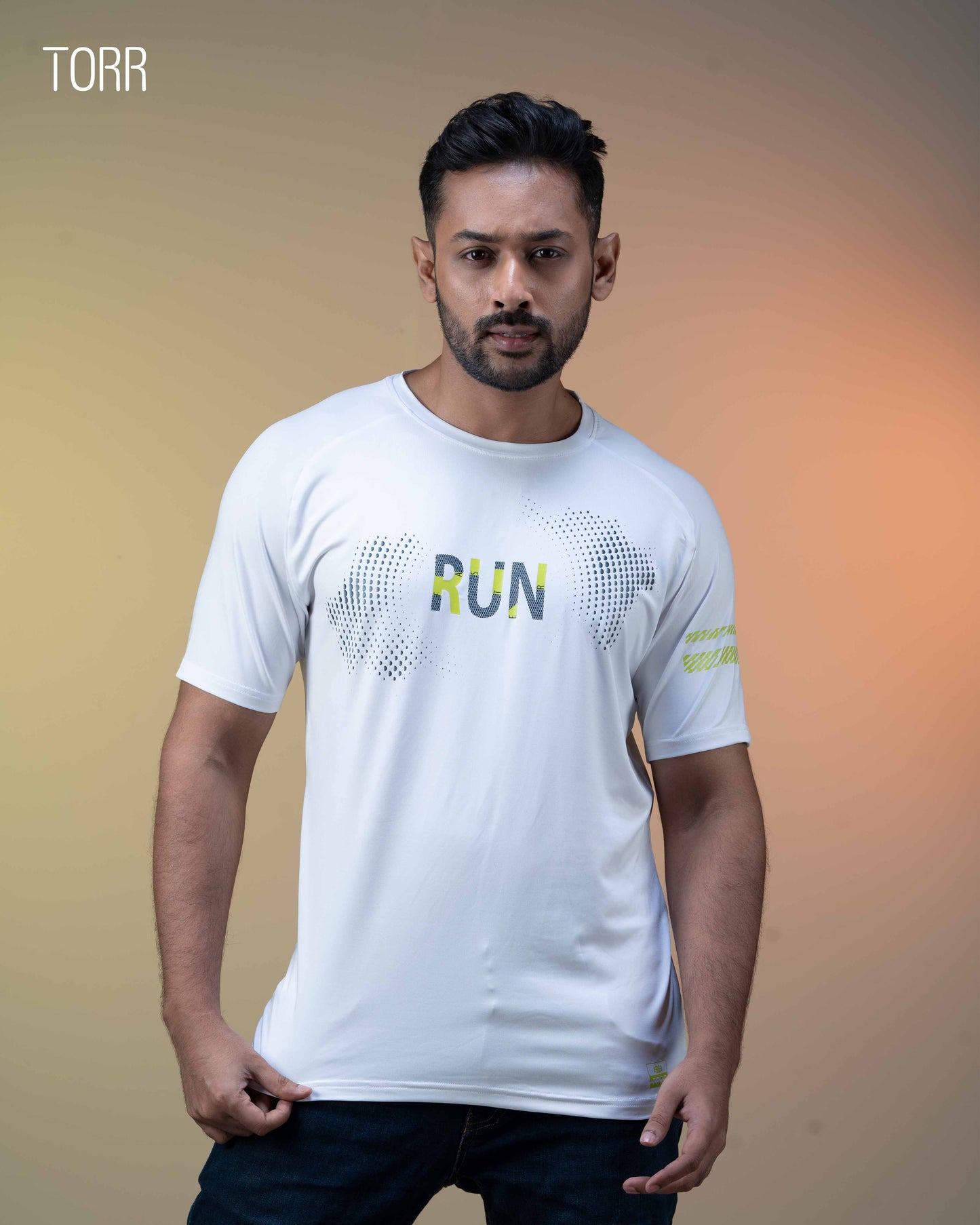 Men's Activewear T-shirt | White