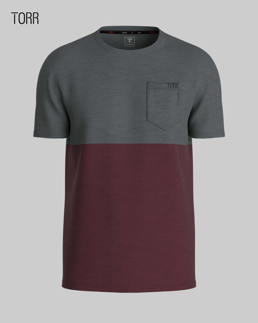 Men's  T-shirt | Dark Grey Wine