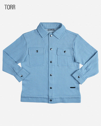 Boy's Jacket | Blue Aop