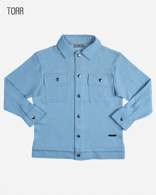 Boy's Jacket | Blue Aop