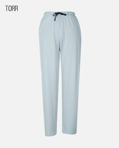 Womens Trouser | BLACK DOT AOP
