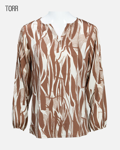 Women's Crop Top | Brown Aop