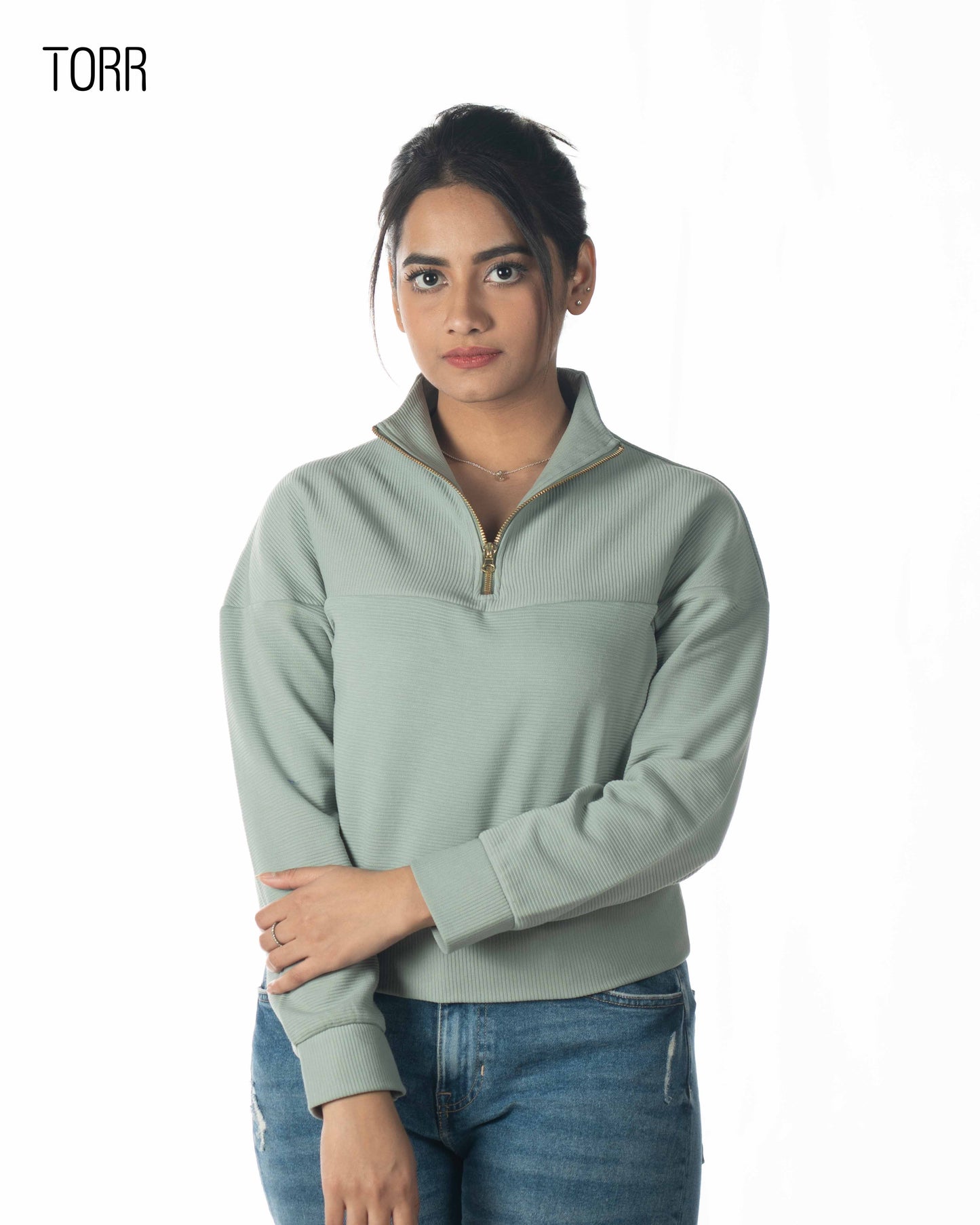 Women's Sweatshirt | Oil Green