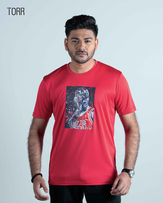 Men's Activewear T-shirt | True Red