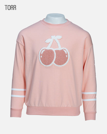 Girl's Sweatshirt | Orange light