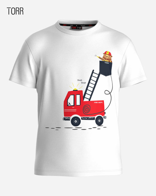 Boys T-shirt  | White