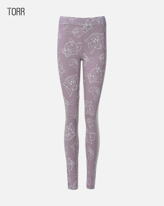Women's Leggings | LT PURPLE AOP