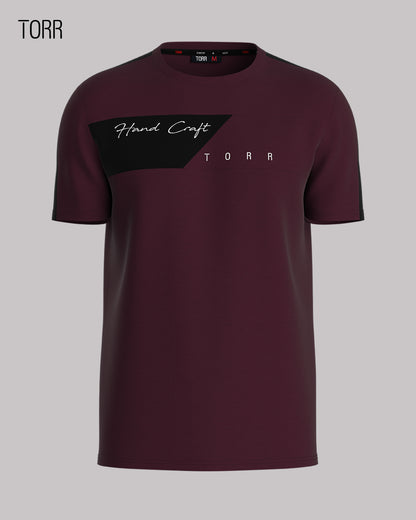 Men's  T-shirt | Wine Black