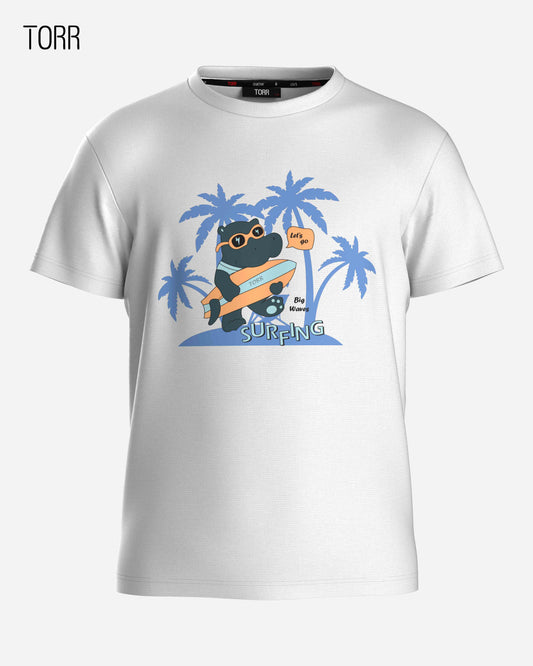 Boys T-shirt  | Bright White