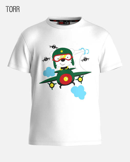 Boys T-shirt  | White