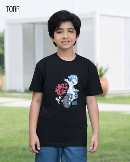 Boys T-shirt  | Black