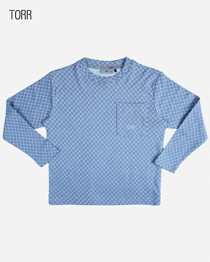 Boy's Sweatshirt | Blue Aop