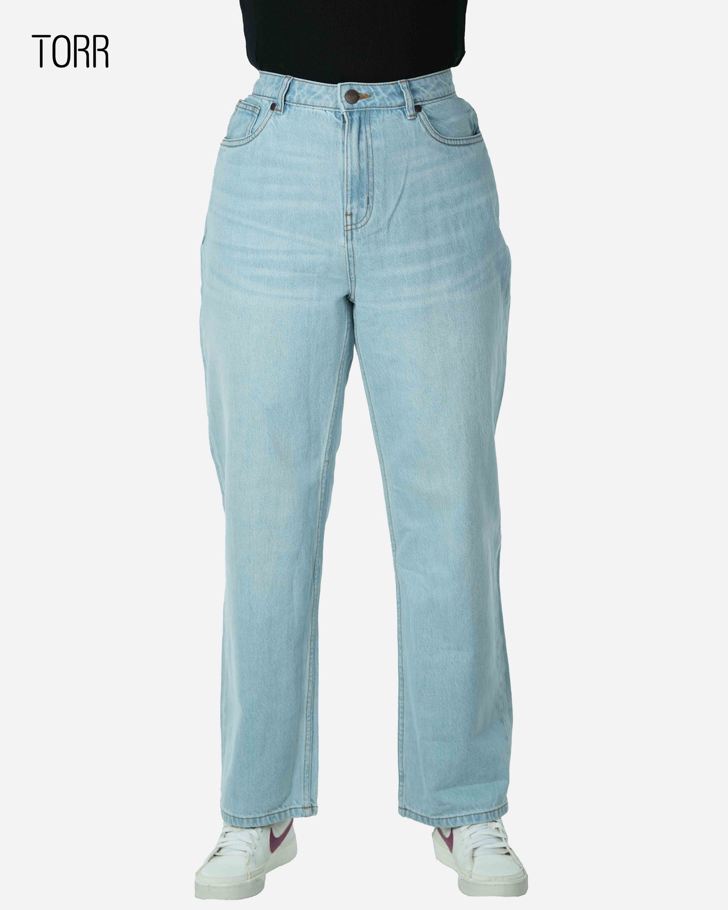 Women's Denim Pant | Sky Blue