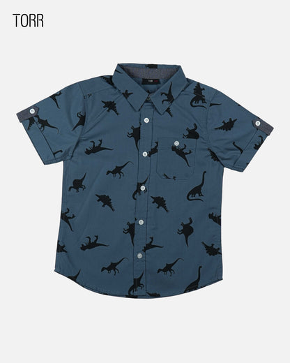 Boys Shirt  | Dinosaur Aop