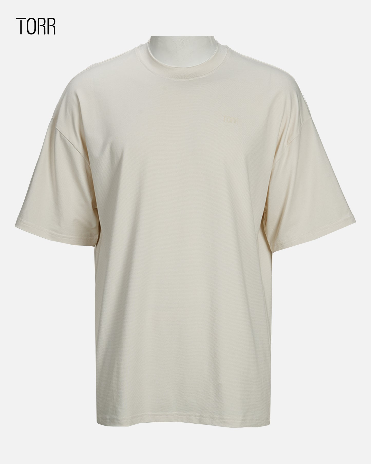 Drop Shoulder T-shirt | Ivory