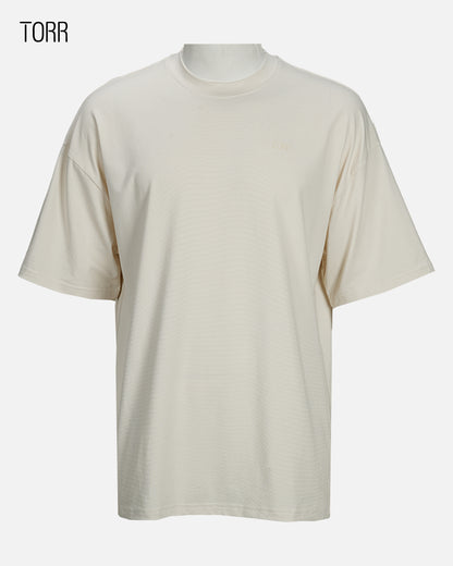 Drop Shoulder T-shirt | Ivory