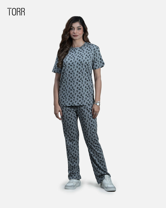 Women's Sleepwear| Grey Aop