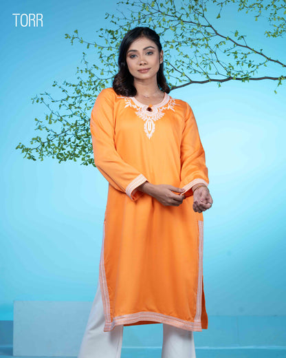 Ethnic Wear (01 Piece Kurti) |  Tangerine