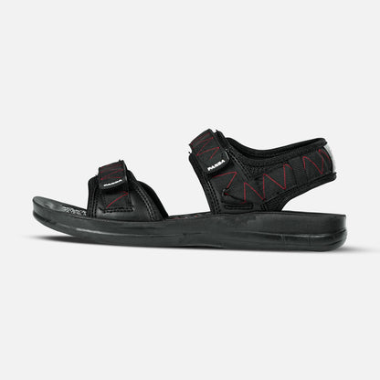 Panda Velcro Sandal | Black