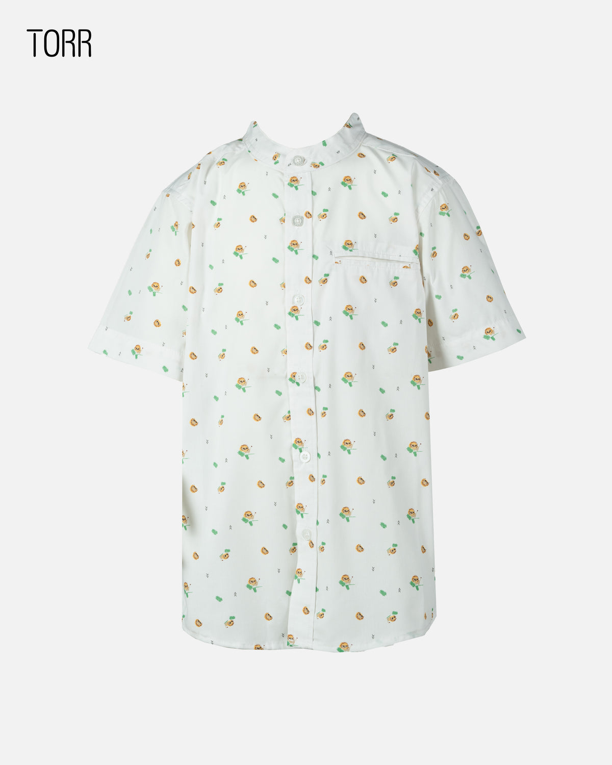 Boy's S/S Shirt | Flower Aop