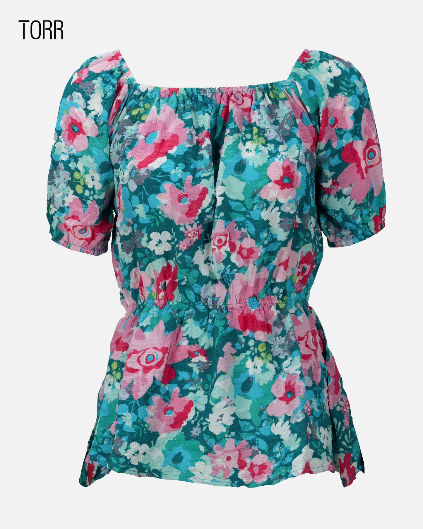 Women's Top | Teal Green AOP