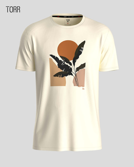 Men's  T-shirt | Cream Clipping