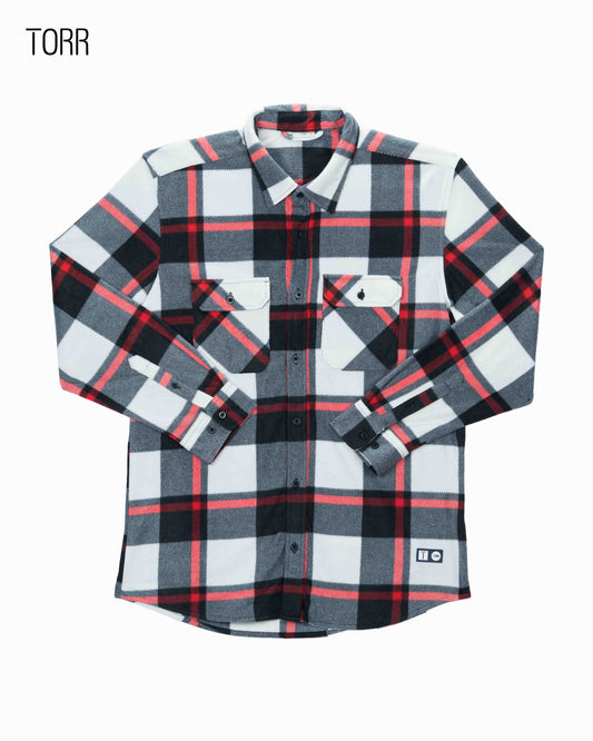 Men's Shirts  |  White Grey Check