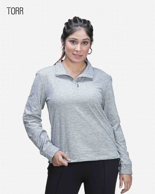 Women's Sweatshirt | Grey Mellange