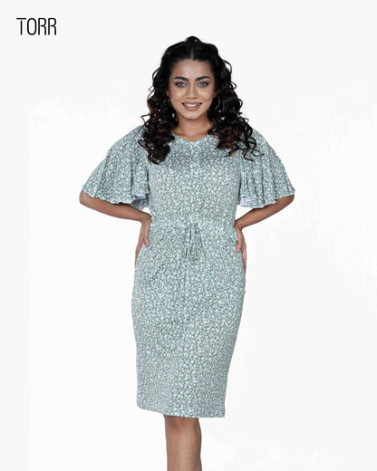 Women's Top | Green Aop