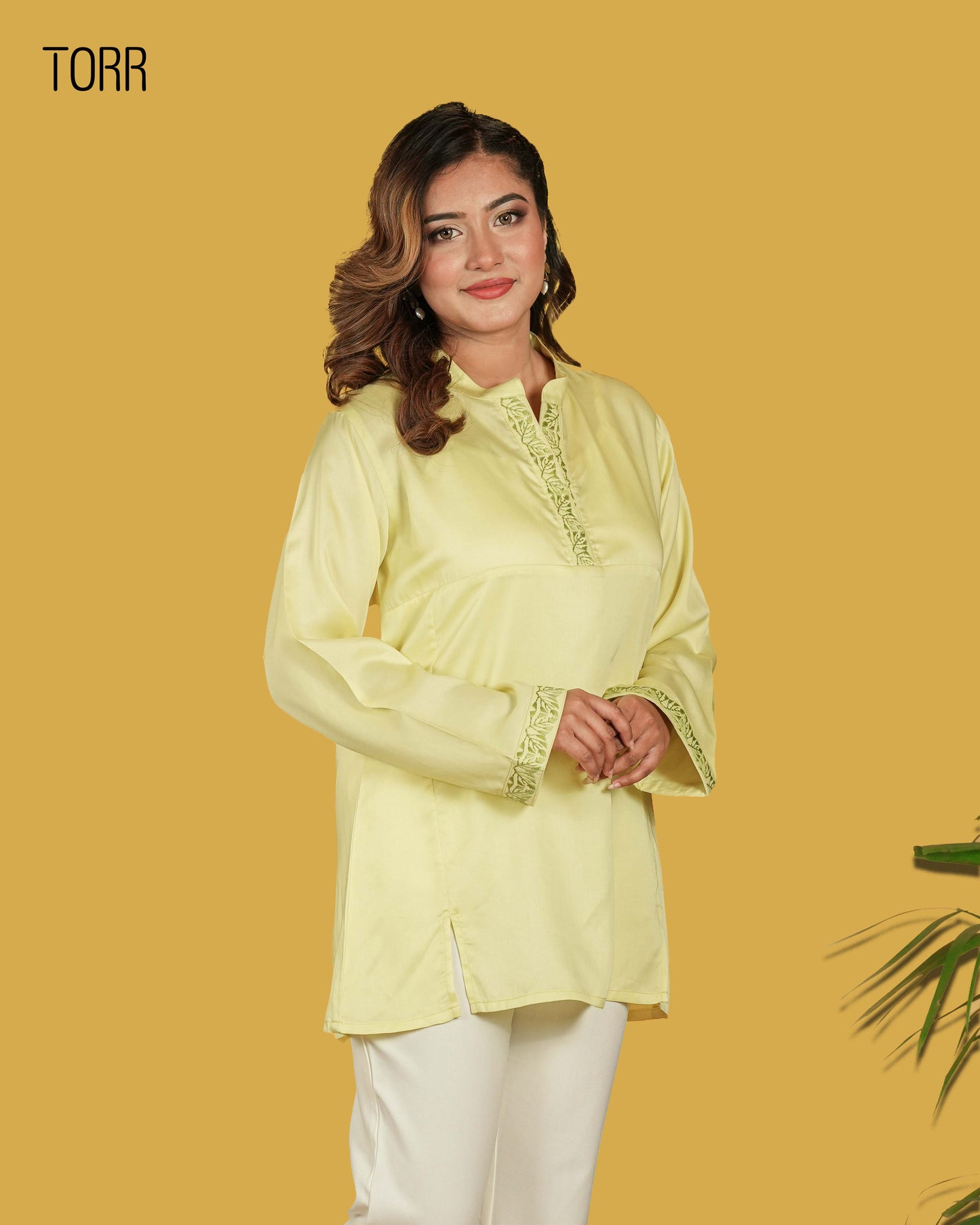 Women's Top | P.L Yellow