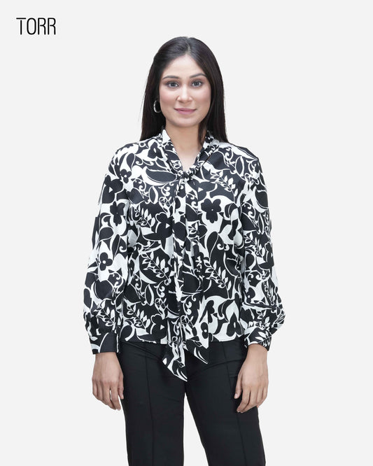Women's Top | Black/White