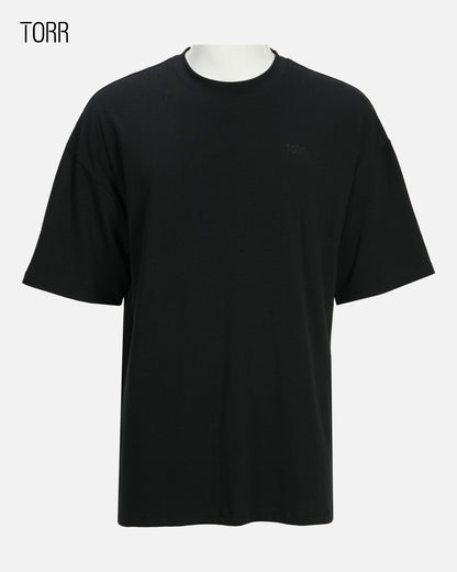 Drop Shoulder T-shirt | Black