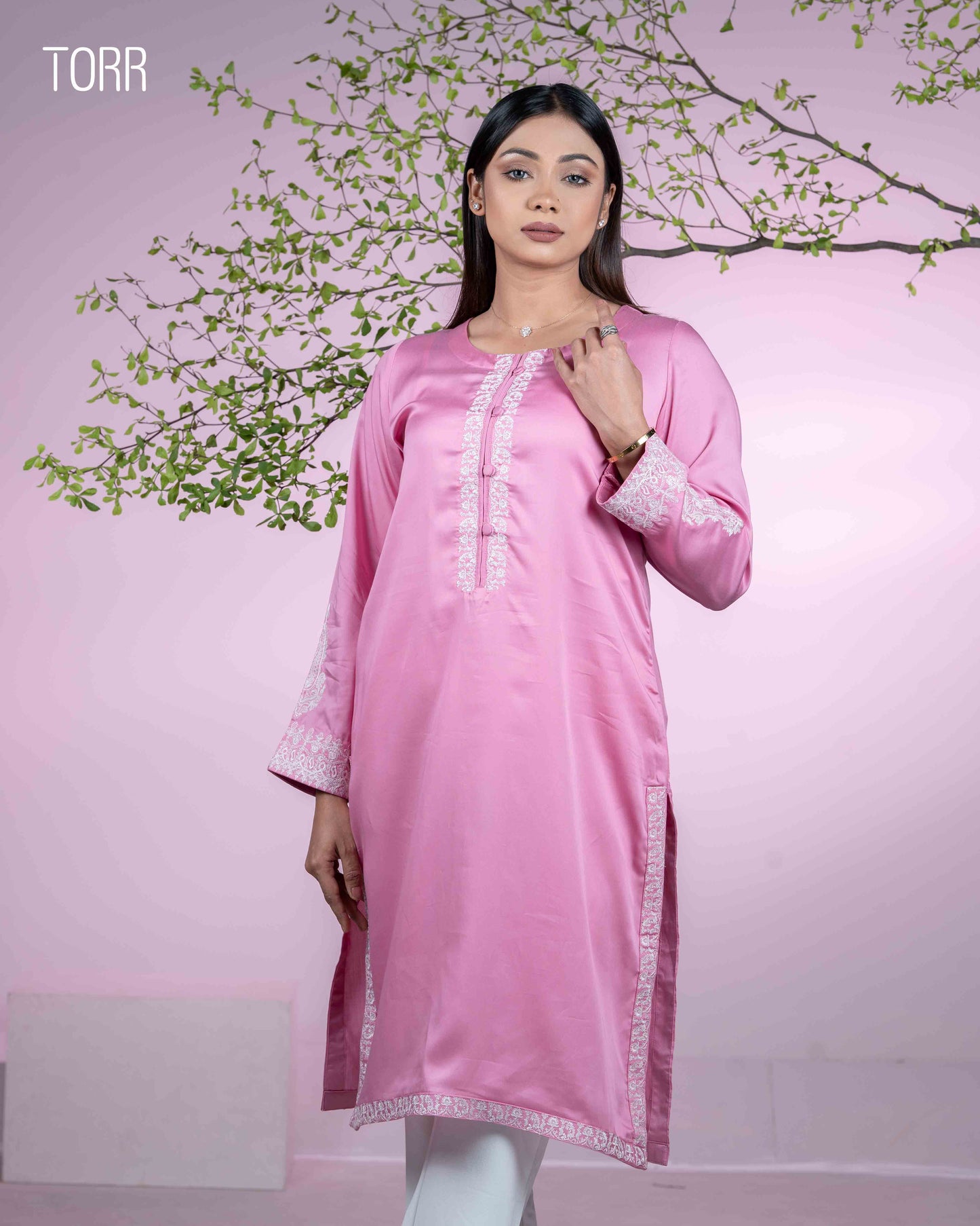 Ethnic Wear (01 Piece Kurti) |  Cashmere Rose