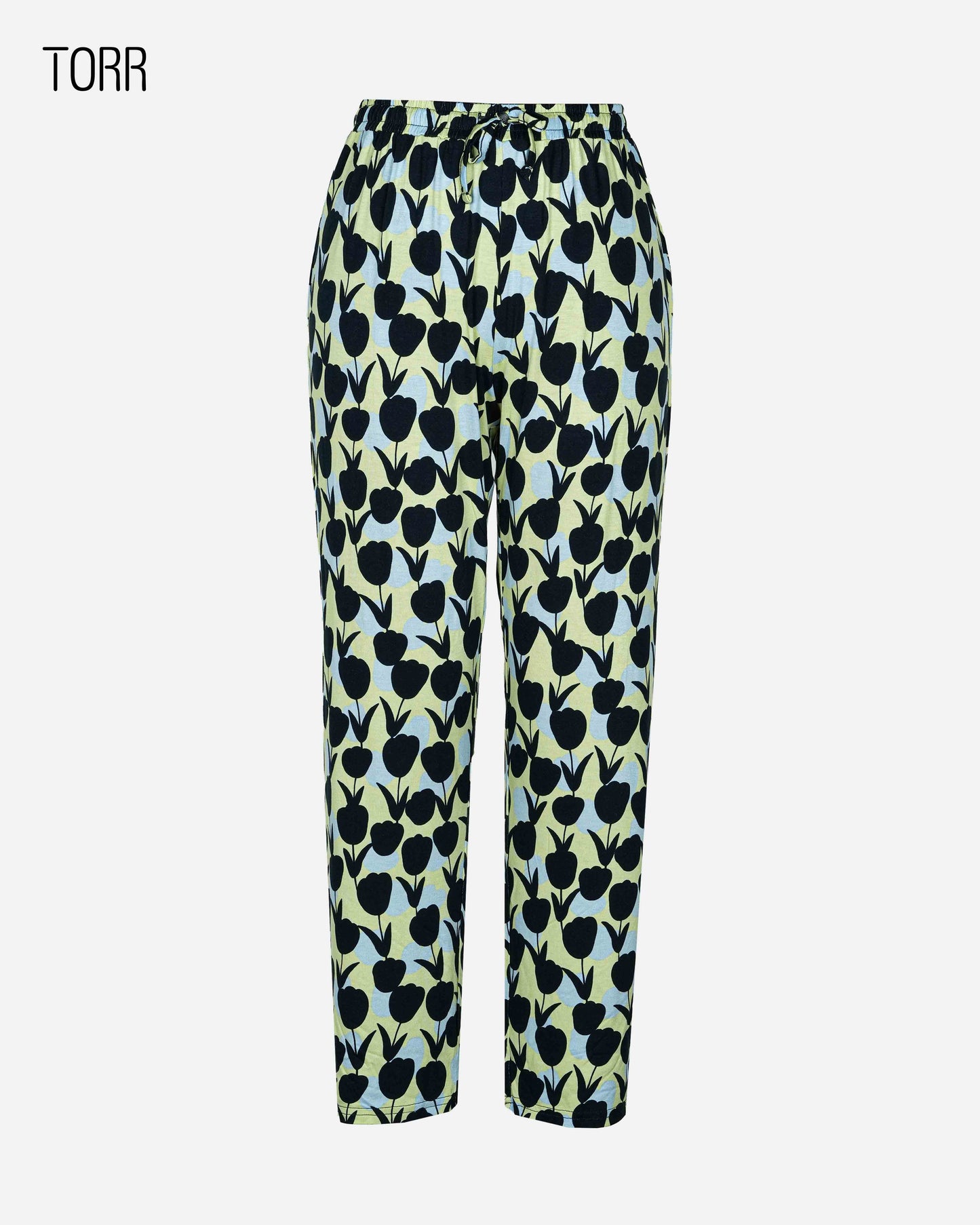 Womens Trouser | Lime Aop